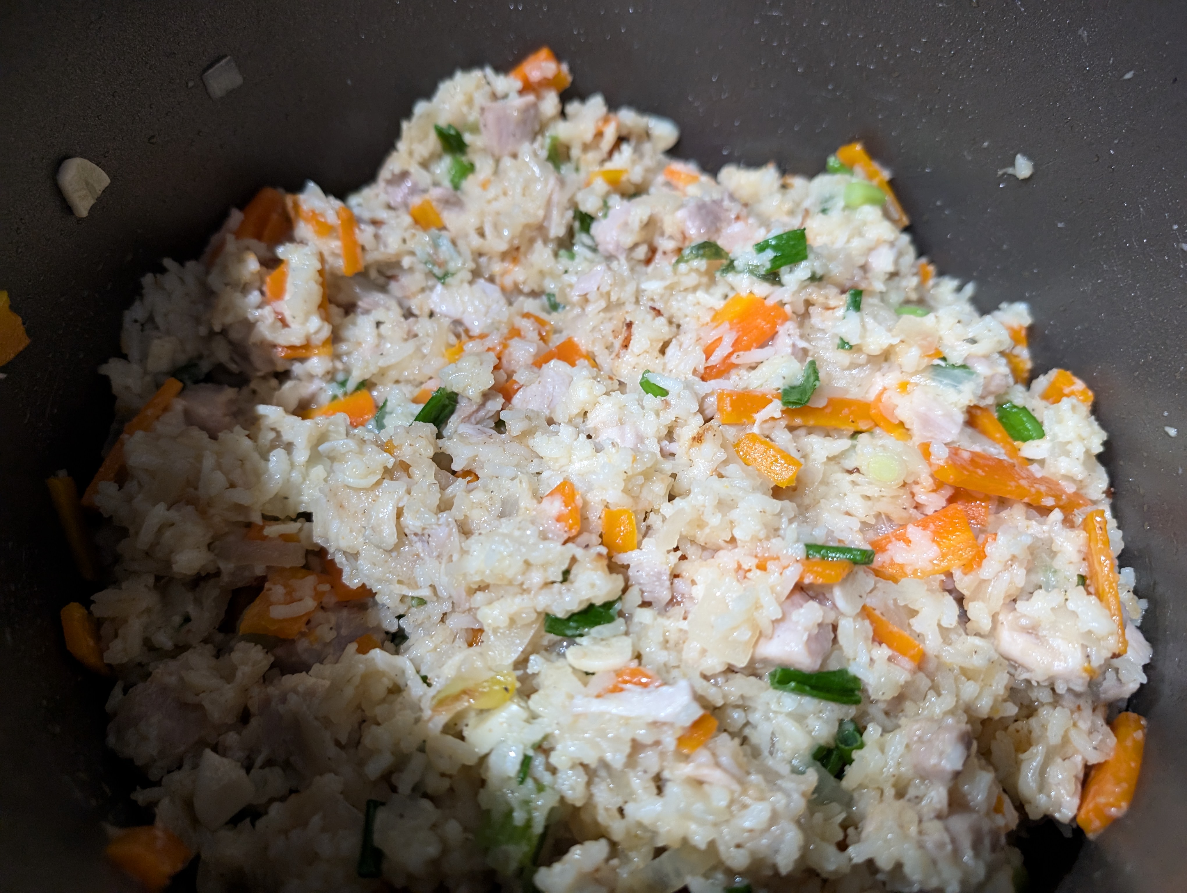 Lombardy style rice with chicken